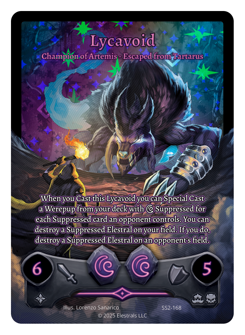 Lycavoid - Champion of Artemis - Escaped from Tartarus - SS2-168